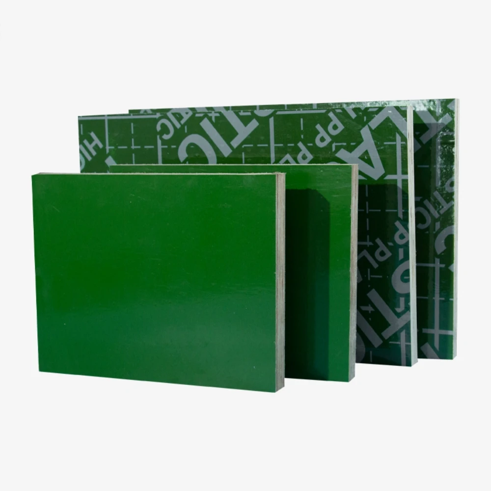 green pp plastic film faced plywood and polyester coated plywood nz formwork with CE