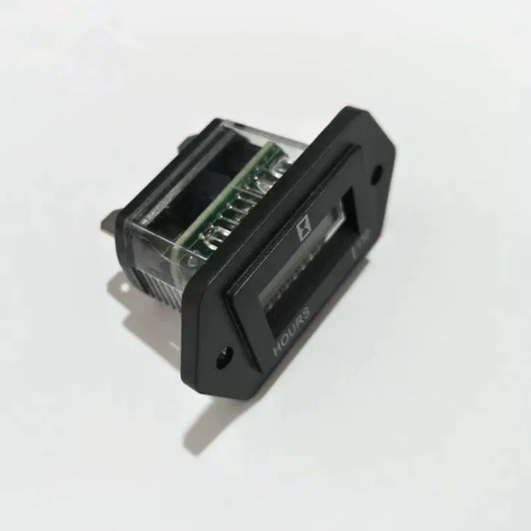 Best price ly-600 dc 12v 24v 36v lcd display Quartz Mechanical Timer machine running engine digital digit hour meter lcd counter