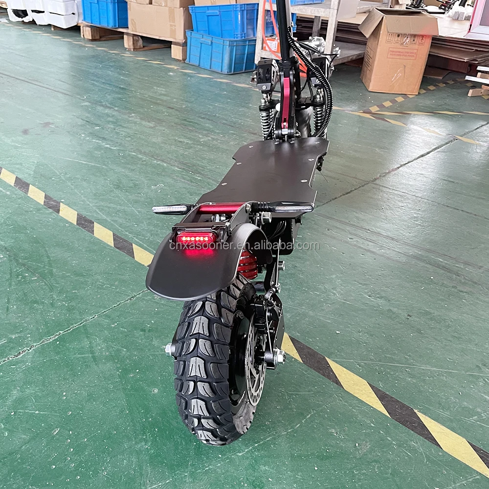 EU UK Fast 1200W*2 Dual Motor Electric Scooter Offroad 10inch