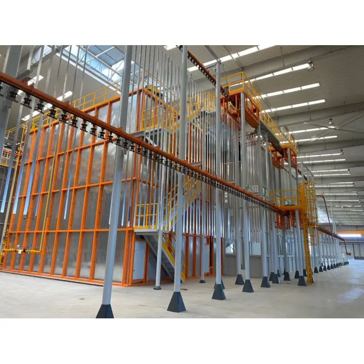 Best Manufacturer Automatic Powder Coating Spray Line Equipment