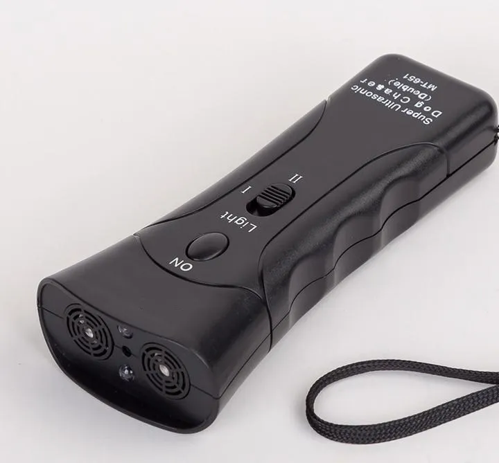 Mini Handheld Bone Shape Powerful Outdoor Ultrasonic Pet Dog Anti Bark Control Repeller Device