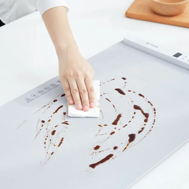 Portable Kitchen Food Warmers Roll Silicone Heating Mat Foldable Electric Warming Tray Roll-up Fast Heating Tray Mat