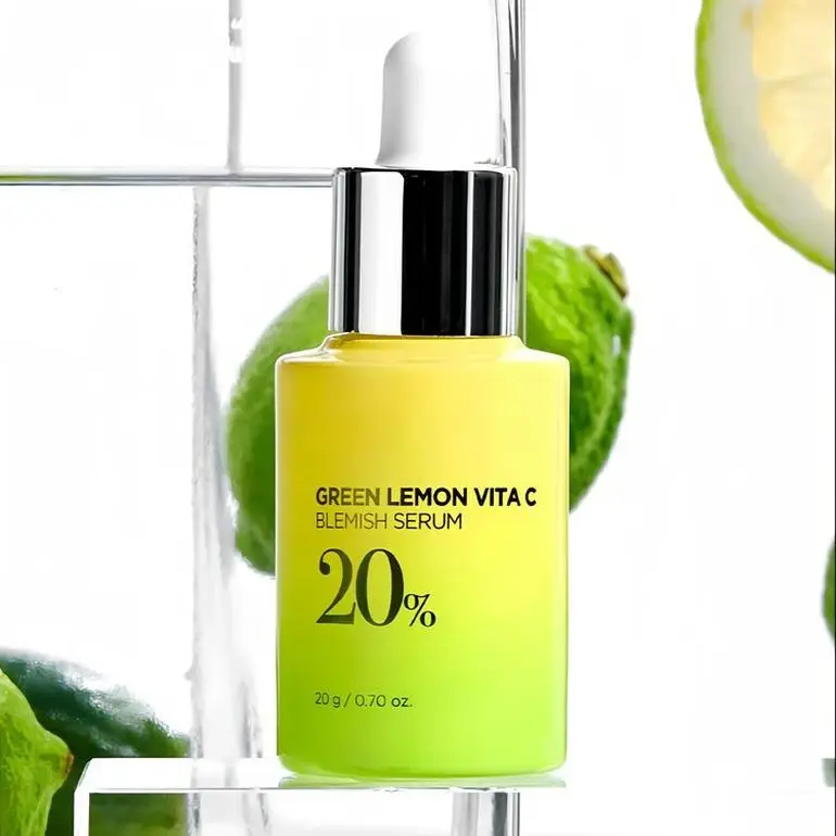 China Wholesale Lemon Extract Hydrating Serum Anti Aging Anti Pigment Brightening Firming Serum 20g