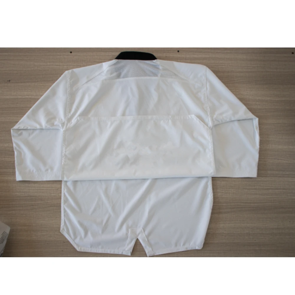 Taekwondo Uniforms Long Sleeves Martial Arts Dobok Gym Training Uniforms with Belt for Children Adults Unisex