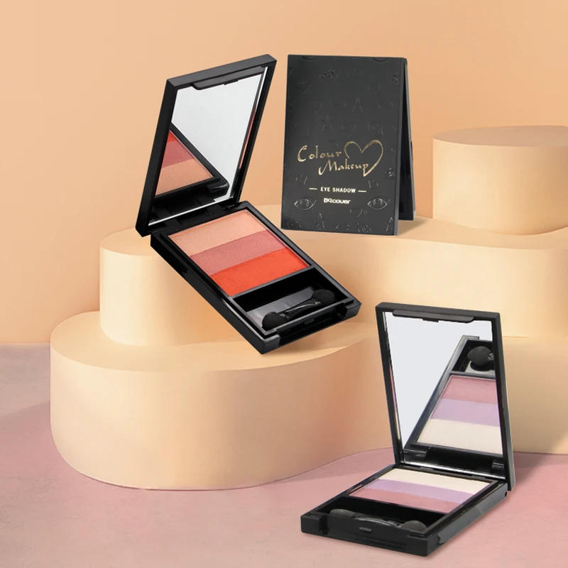 
Self-owned brand three-color gradient eye shadow set 