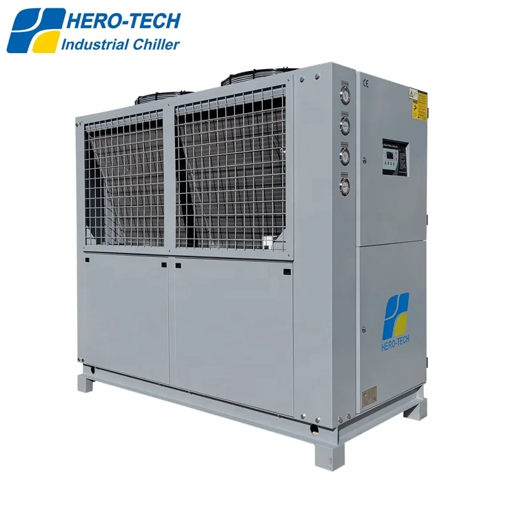 25HP Low Temperature Scroll Compressor R404a Refrigerant Portable Glycol Water Chiller