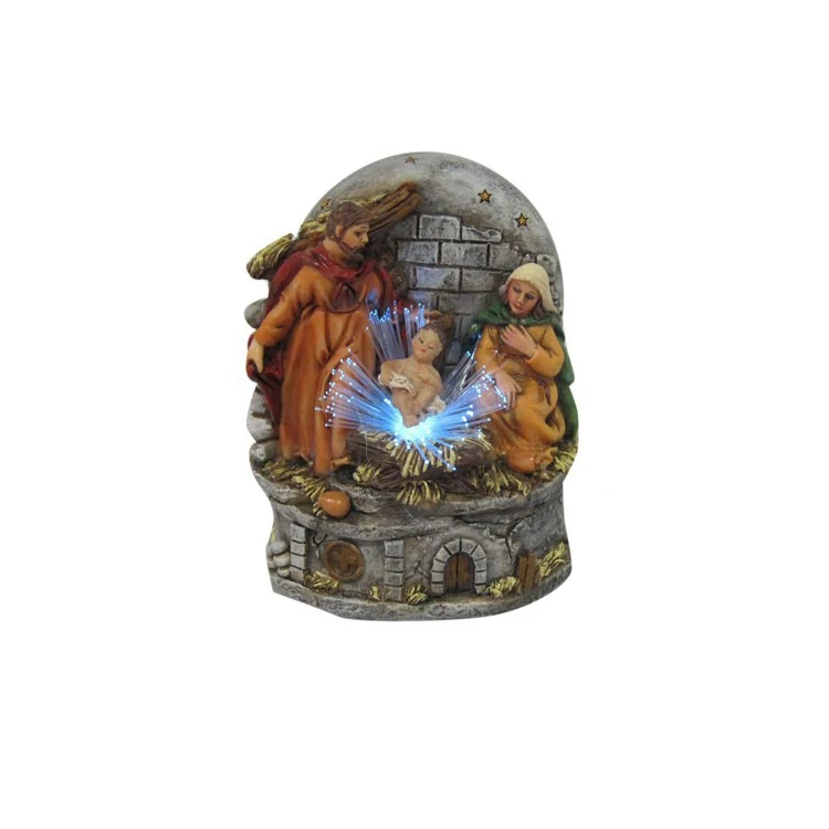 Christmas decorations nativity sets resin religion