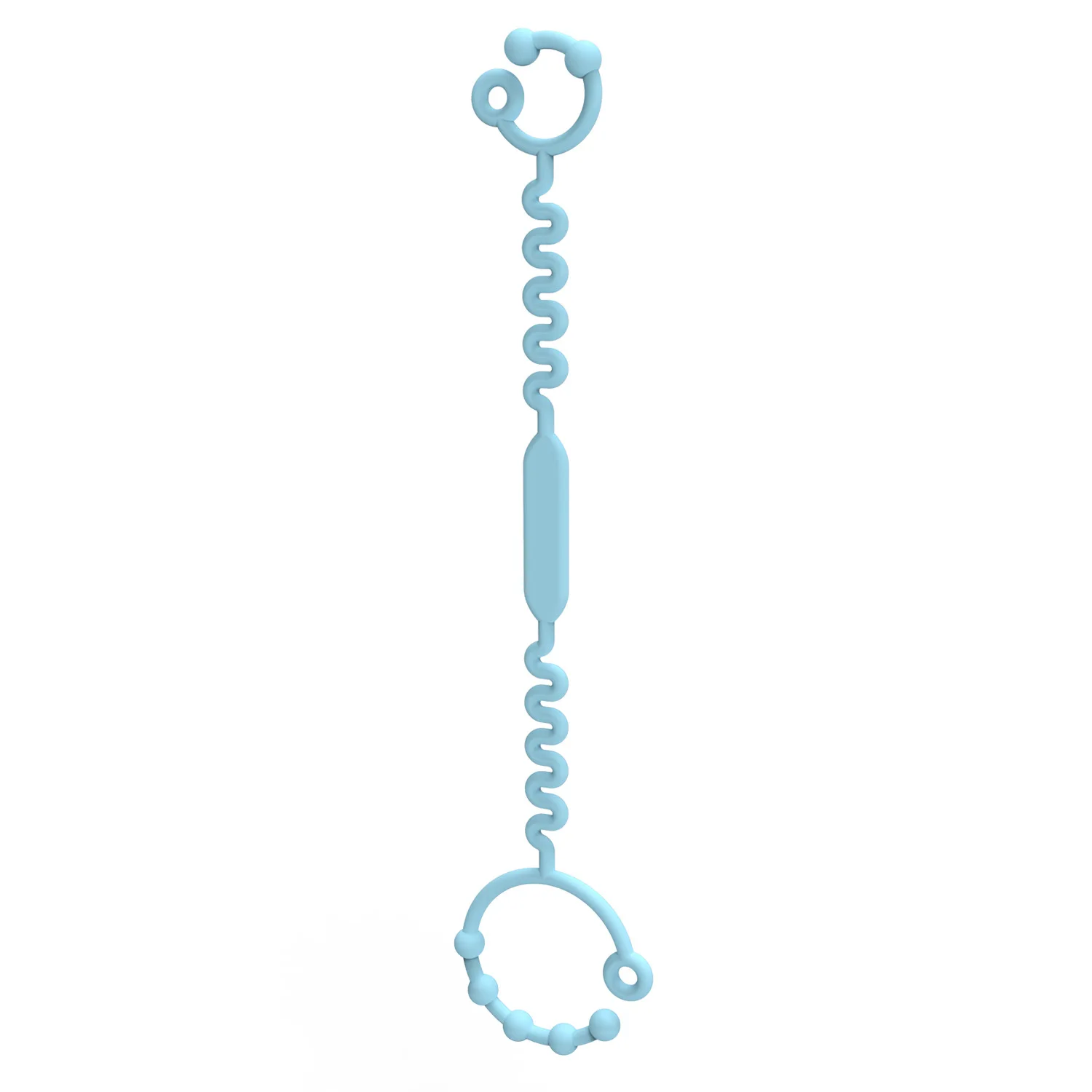 5 Pack Toy Safety Straps-Silicone Pacifier Chains Clip -Car Seat High Chair Stroller Accessories  Baby Food Teether Nice Gift