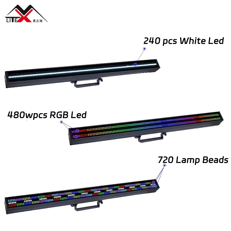 New style stage light with DMX512 long strip flash effect Led Strobe Light for dj disco party show