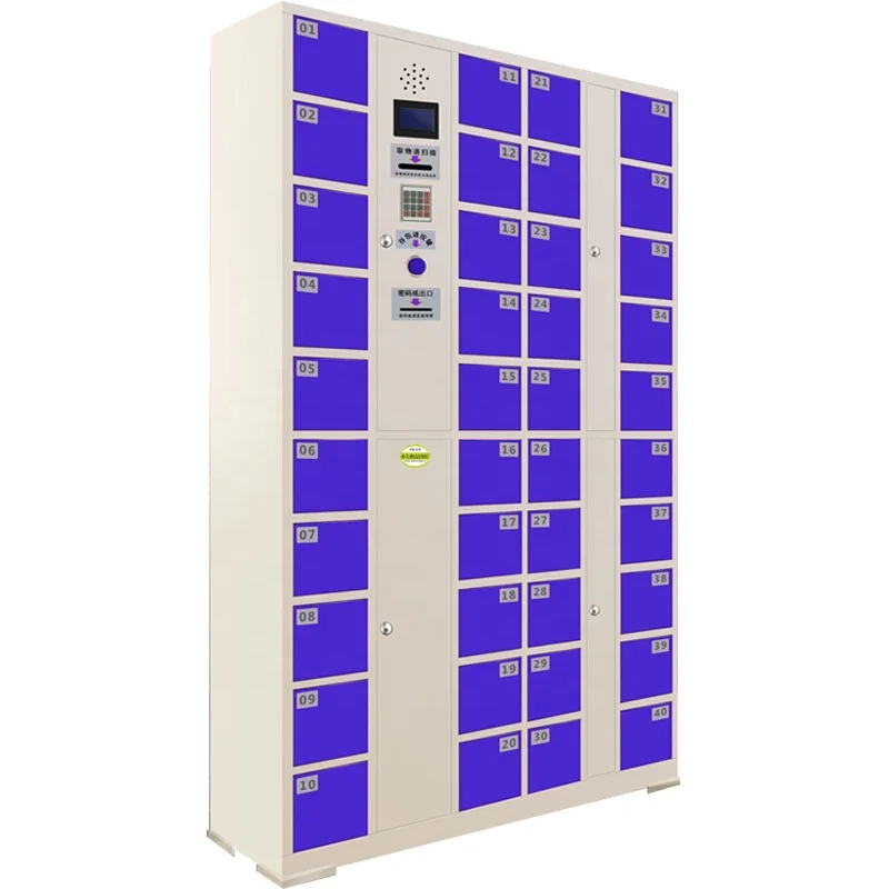 30/40/50/60 doors electronic mobile phone storage locker cabinet metal parcel locker for keys tools mobile phones