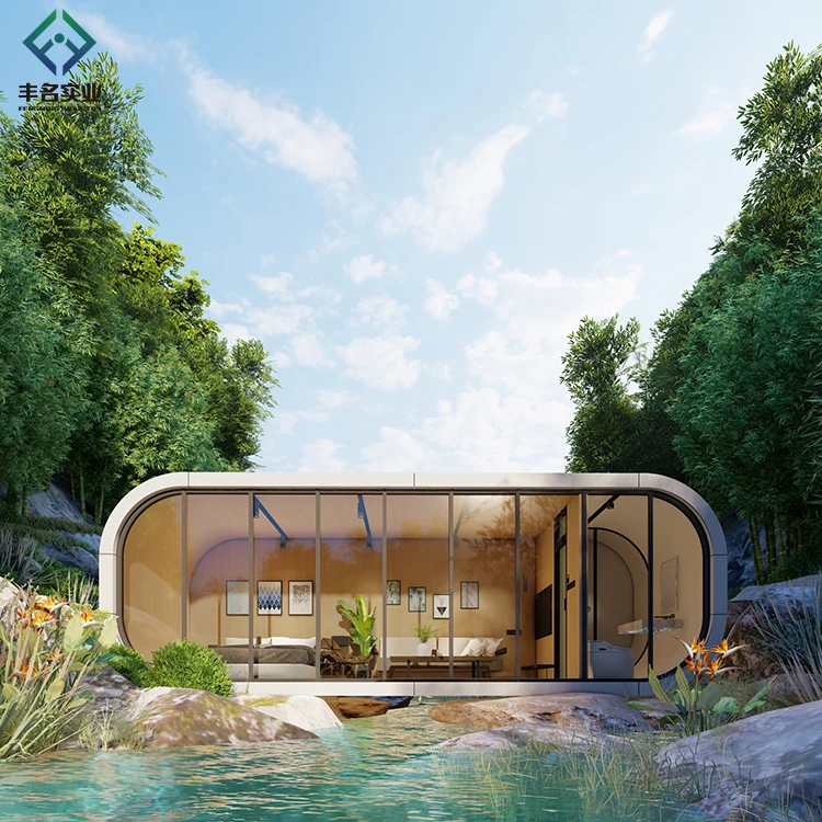 glass prefab floating house prefabricated contain hous farm prefabricated  prefab house