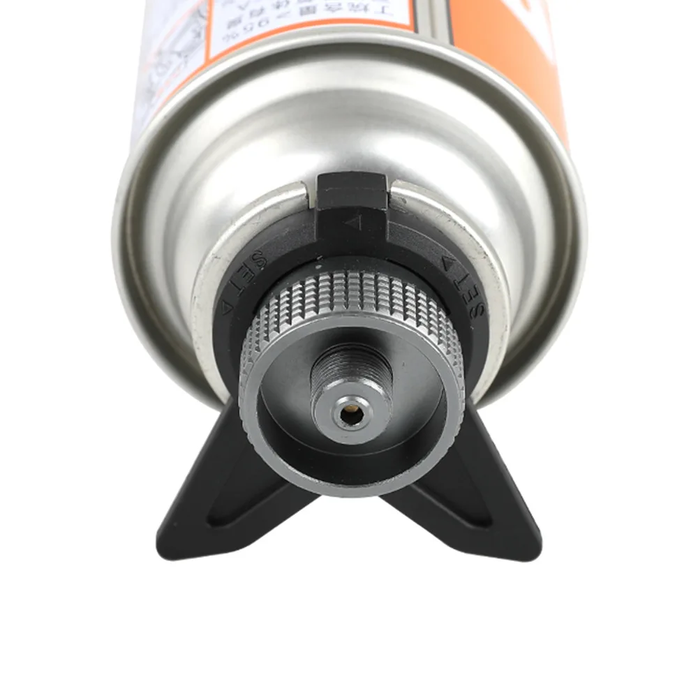 Outdoor Camping Gas Stove Converter Gas Burner Connector Aluminum Gas Tank Adapter Outdoor Picnic Stove Propane Refill Adapter