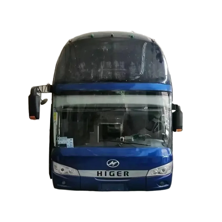 Как новый! Higer роскошный двухэтажный автобус большого размера Подержанный 24-51 место полная Настройка