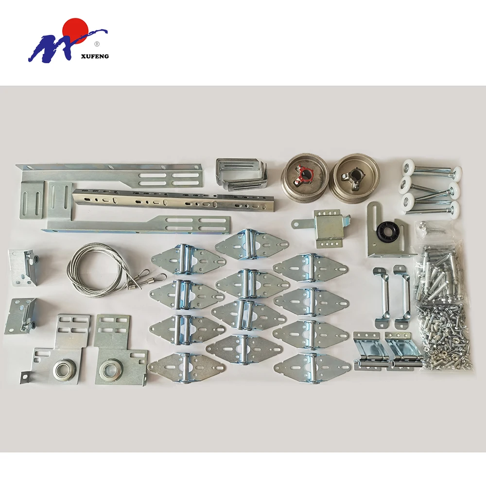 Wholesale Aluminium Sectional Hardware Steel Garage Door Parts