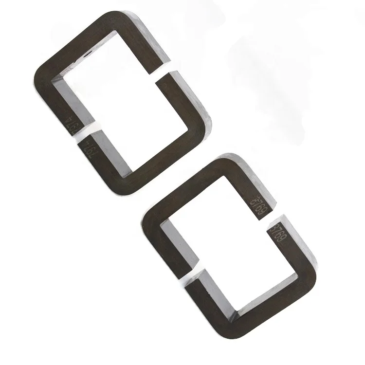Soft Magnetic High Frequency High Power Electrical Silicon Steel Split Transformer Iron Core Reactor Sensor Inductor Inverter