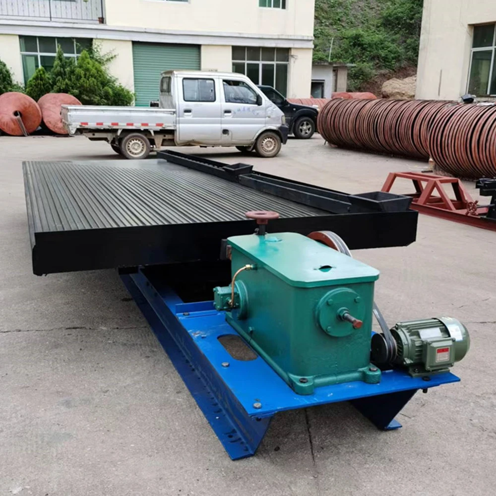 Mineral separator gold shaker table vibration gold processing mining 6S shaking table from China