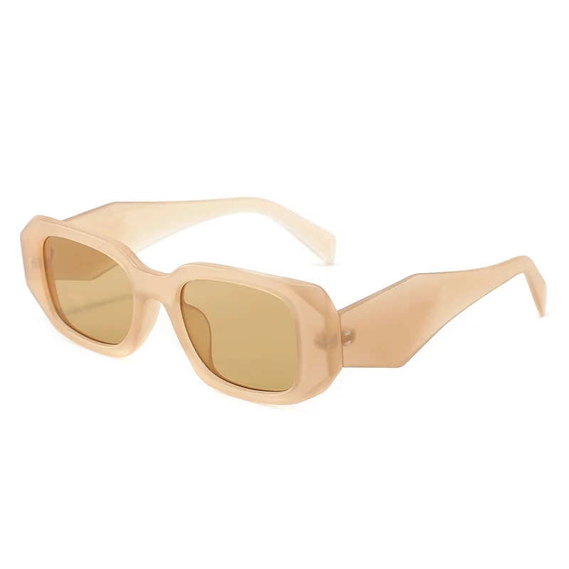 New design wholesale small rectangle classic unisex colorful trendy sun glasses