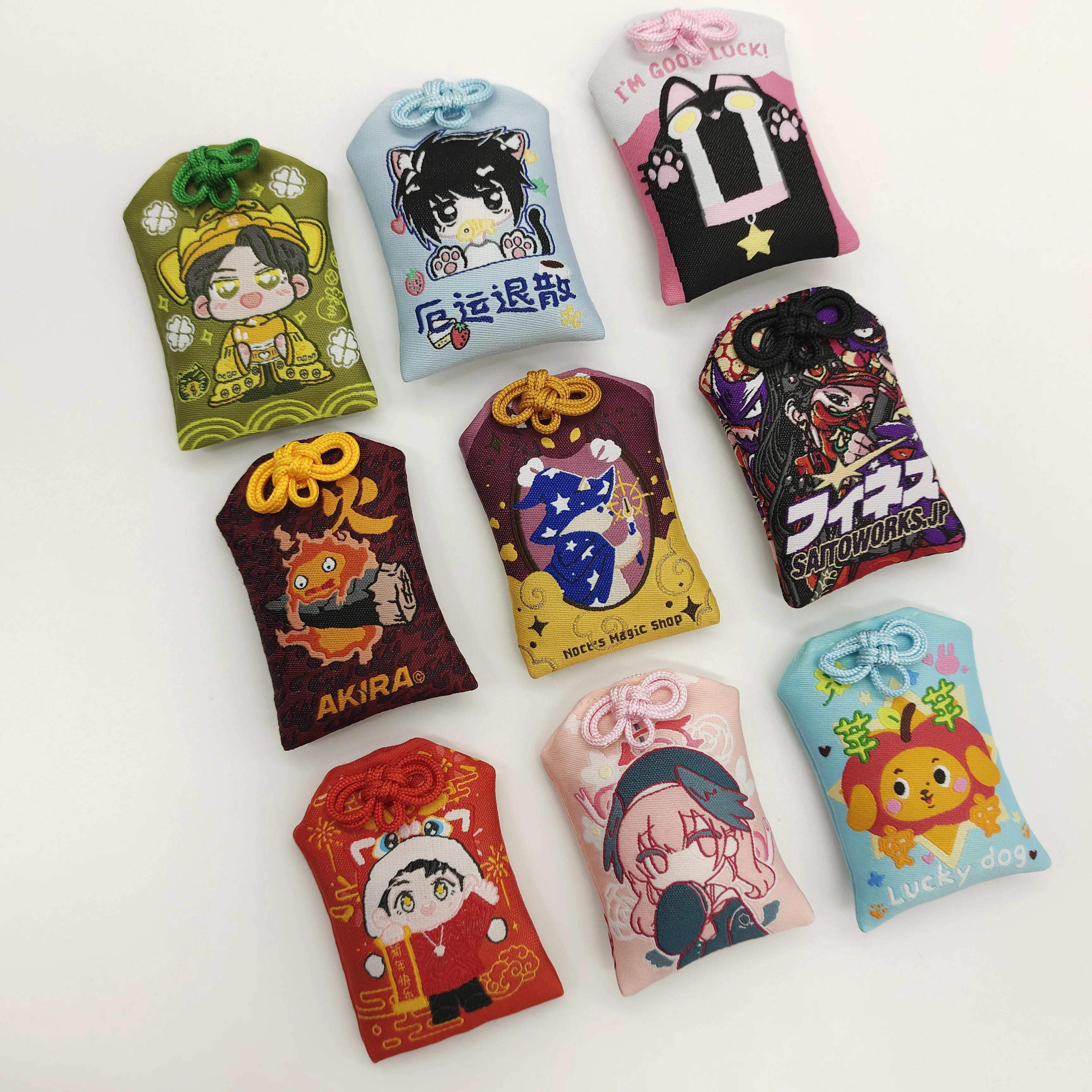 Japanese Omamori Charm Lucky Bag Amulet Lovely Car Hanger Charm Japan Bring You Lucky Bag Wish Pray Bag