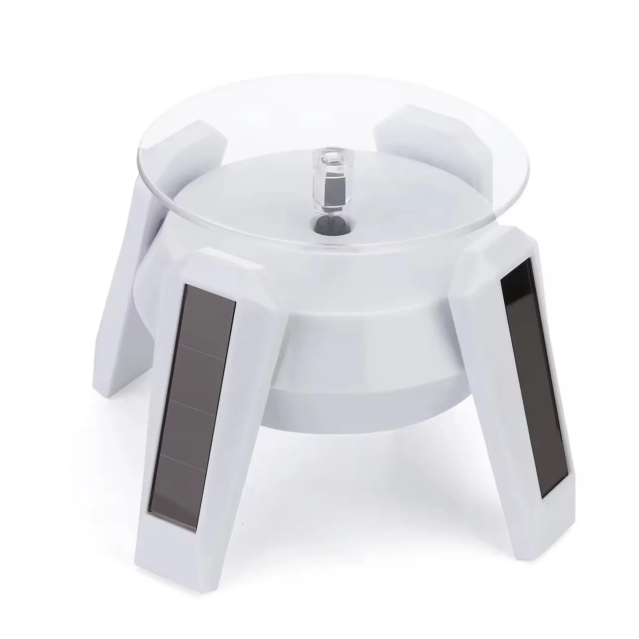 AL Solar display table multi-layer mobile phone automatic turntable 360 Degree panoramic  display stand