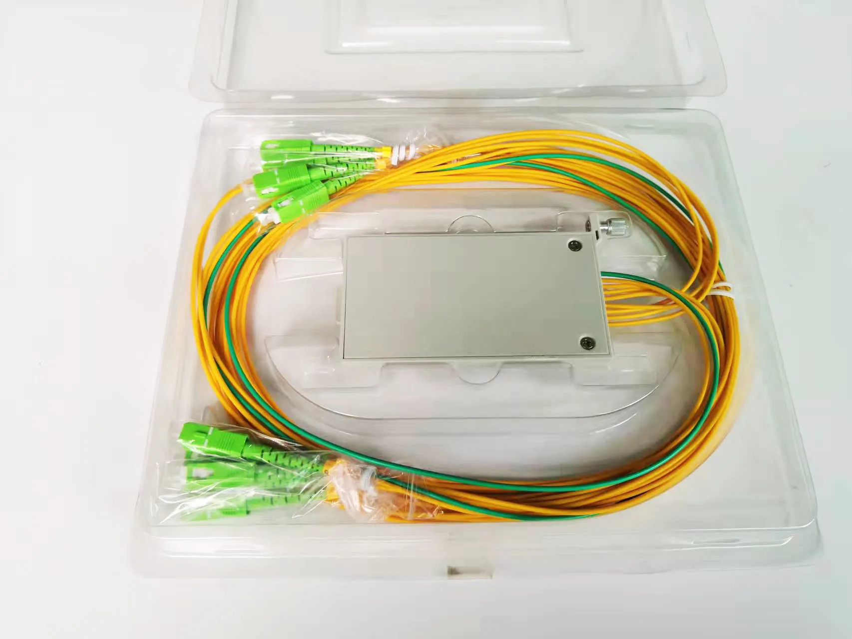 1x4 1x8 1x16 1x32 1x64 compact splitter 1:8 port FDT Hua wei Optical Fiber PLC Splitter Card Splitter (Planar Light Circuit)