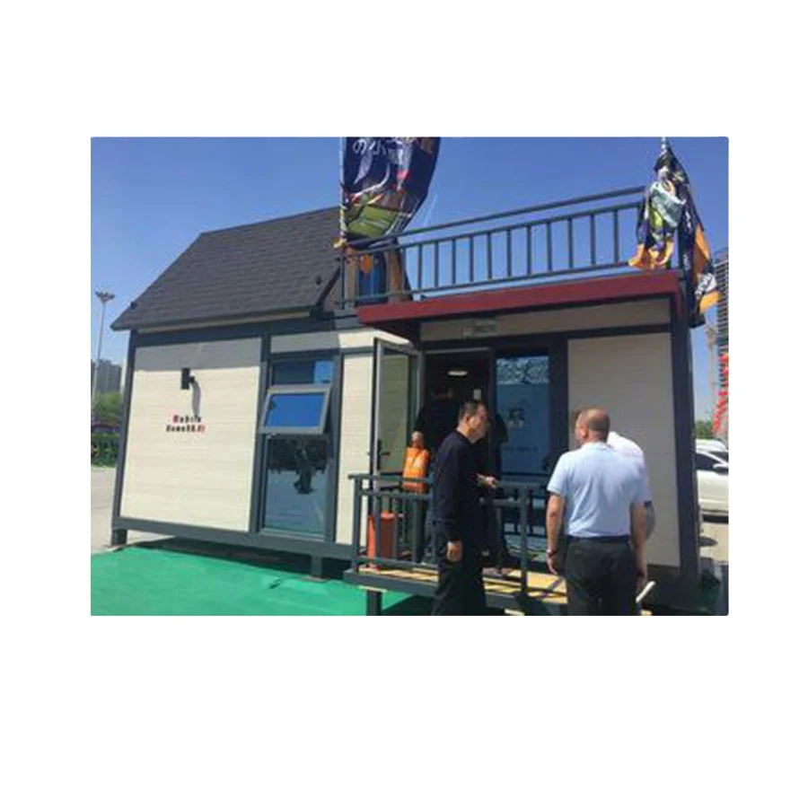 CE China Supplier Easy to install container house Safe Strong Stable Steel  20Ft/30Ft40 Ft Flat Pack Container House For Mall