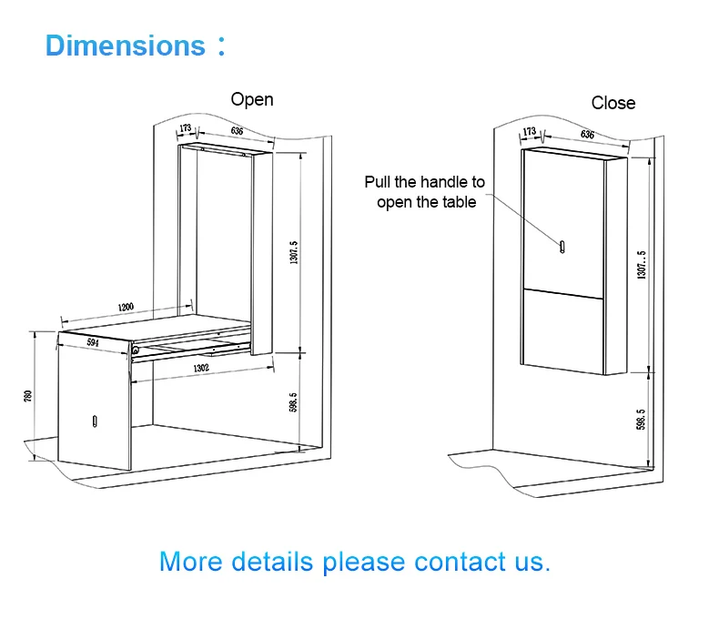 Wall Table System Mechanism