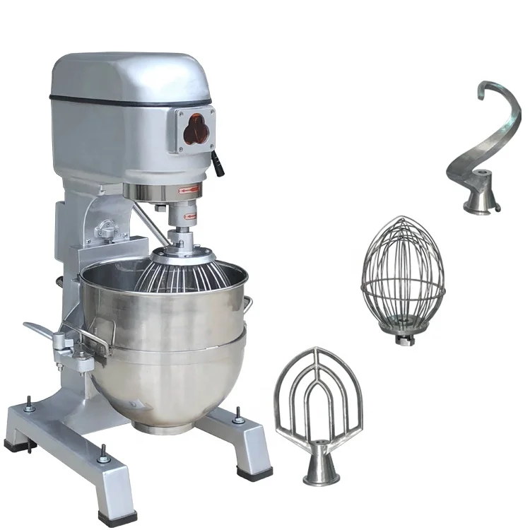 High Productivity Customized Commercial Catering Equipment 20L 30L 40L 50L 60L 80L Food Cooking Planetary Mixer