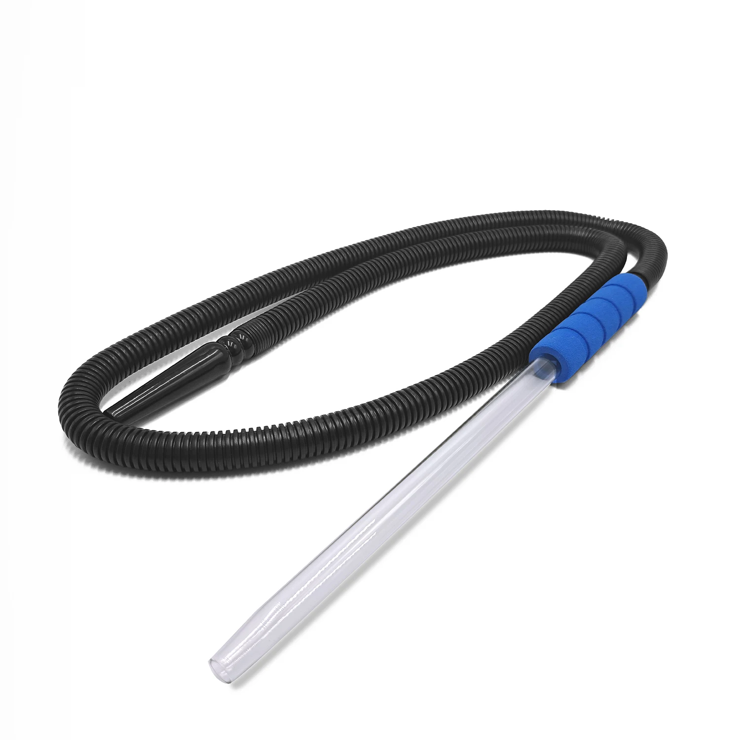 wholesale portable hookah shisha pipe 1.5m/1.8m glass handle  hookah  pipe Disposable hose