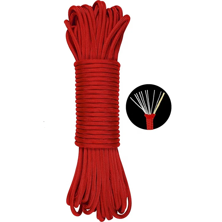 HH Customs Camping Tent Fish Port  Ship Mooring Kinetic Knitted Tow Boat Rope