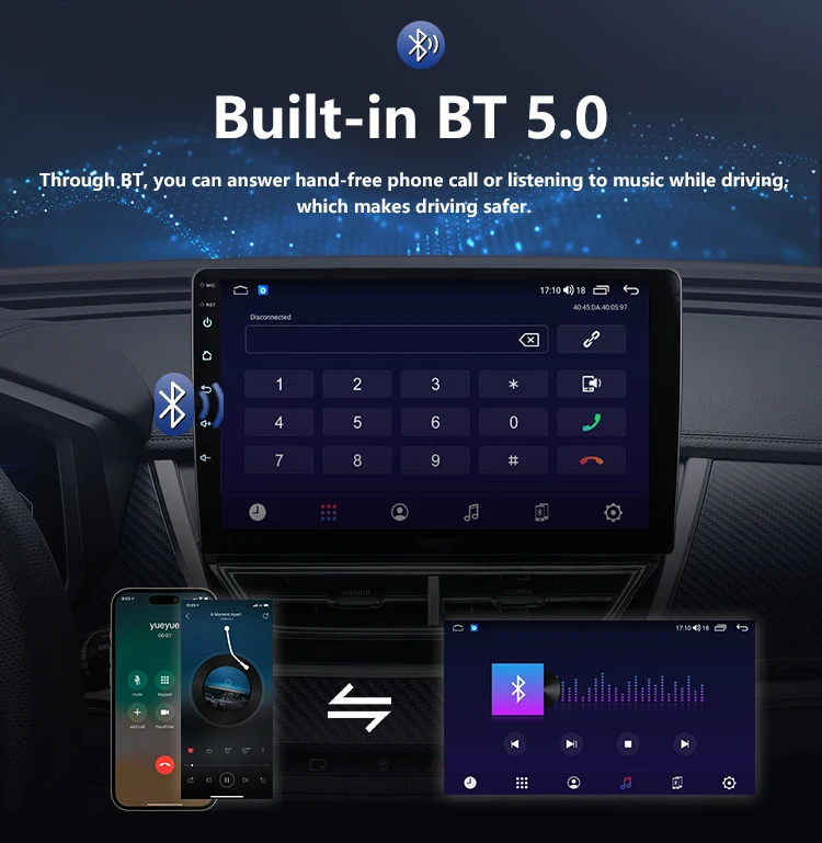 Factory N5 128GB 9/10 Inch Lodark Octa Core Carplay Android Car Audio Touch Screen Navigation GPS Car Radio with 360 Car Camera