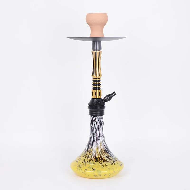 Factory Bottle Stem Aluminum China Shisha Hookah Set Wholesale Medium Size Bar Hookah Sets