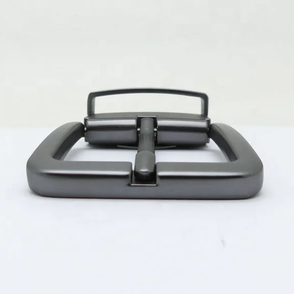 Zamak Clip Type Replaceable Presentation Metal Pin Belt  With Teeth for Men Genuine Leather Belts