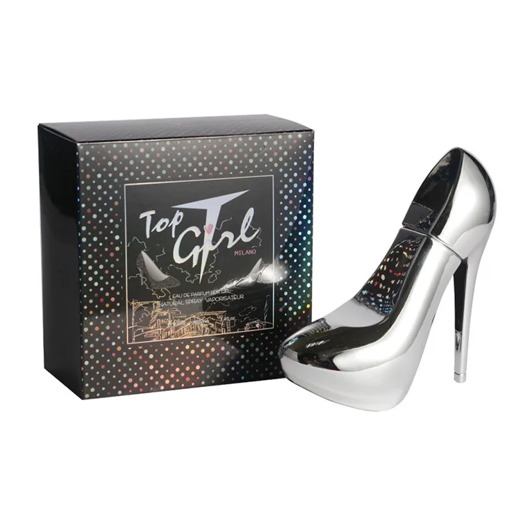 Super Star Sexy Girl High Heel Shape Luxury 100 ml Unique Glass Perfume Bottles