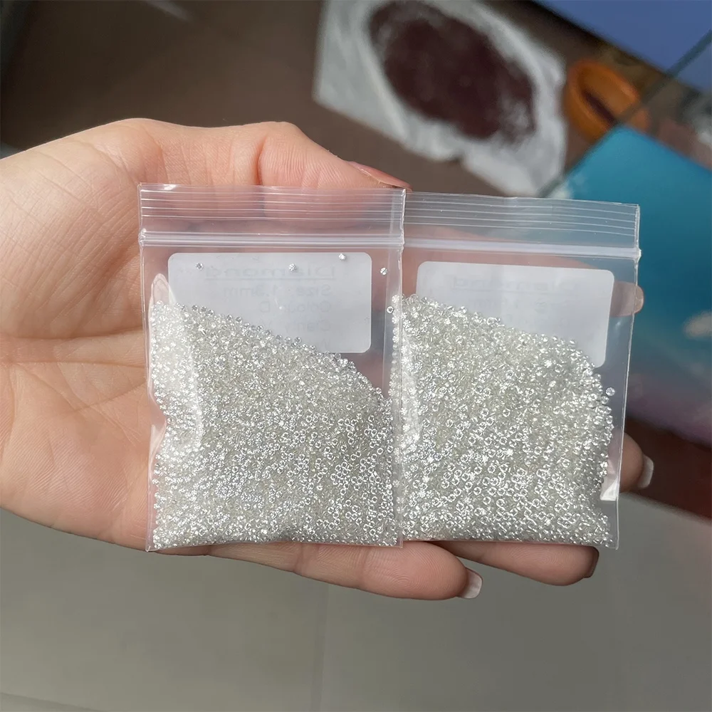 Wholesale top quality DEF moissanite round diamond brilliant cut Loose Moissanite Diamond For jewelry