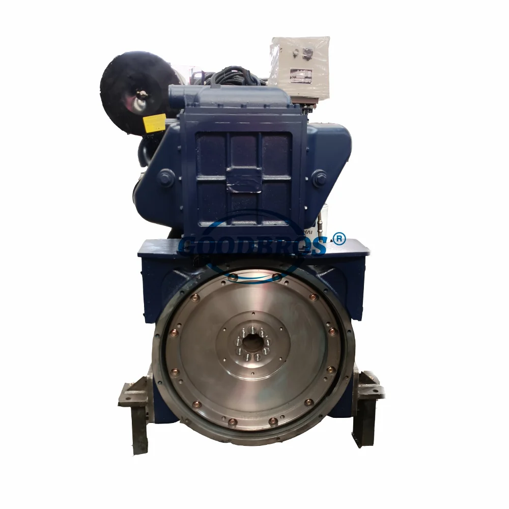 Diesel Inboard Weichai WP12 WD618 380HP 295KW 6 Cylinder Marine Engine