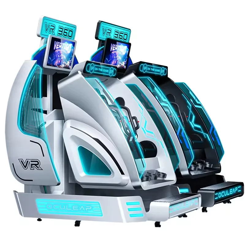 Вращающийся 360 VR вращающаяся платформа американские горки оборудование для продажи многопользовательское 9d Vr симулятор игры