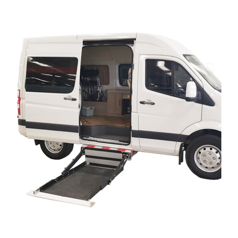 Electric Hydraulic Patient Transfer Wheelchair Platform Lift for Car Van Minivan Truck Disabled Handicapped people 300kg Capaci