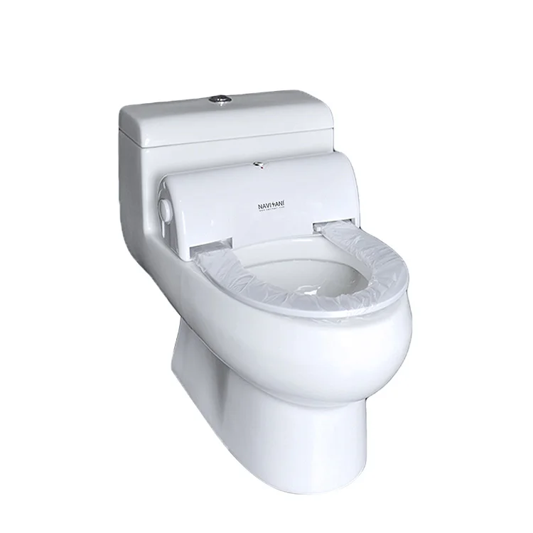 NAVISANI NS201B1 Modern Auto Toilet Seat Cover Elongated U-Shape Hygienischer Toilettensitz  for Public Restrooms