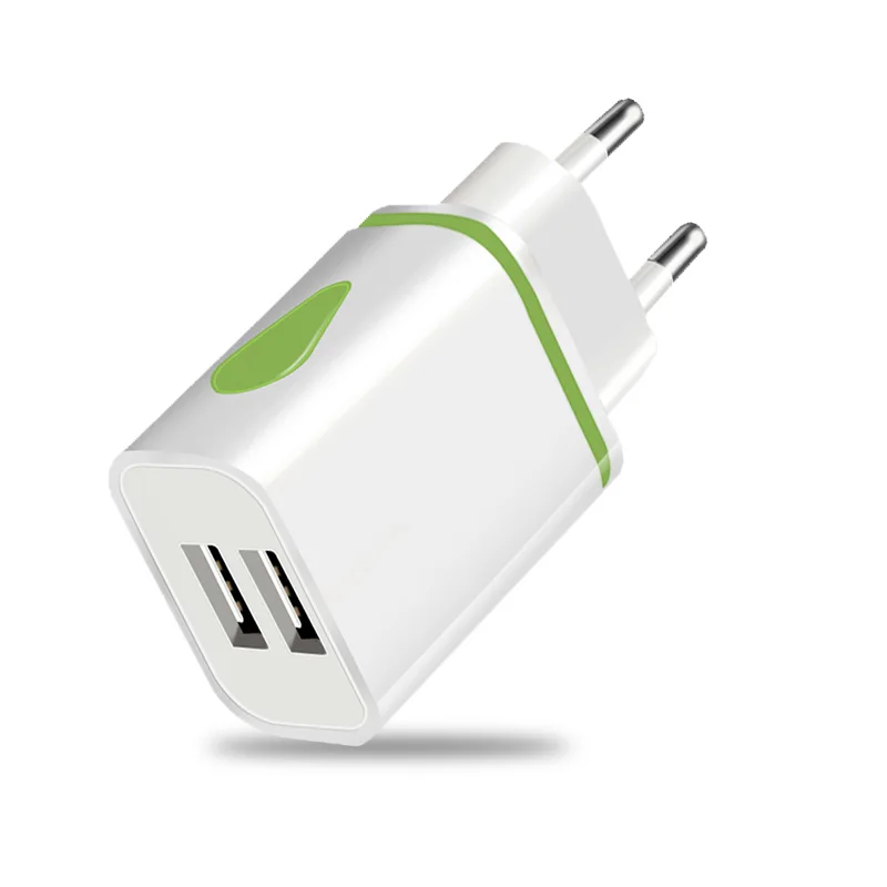  Оптовая продажа зарядное устройство для мобильного телефона с 2 USB-портами iPhone и