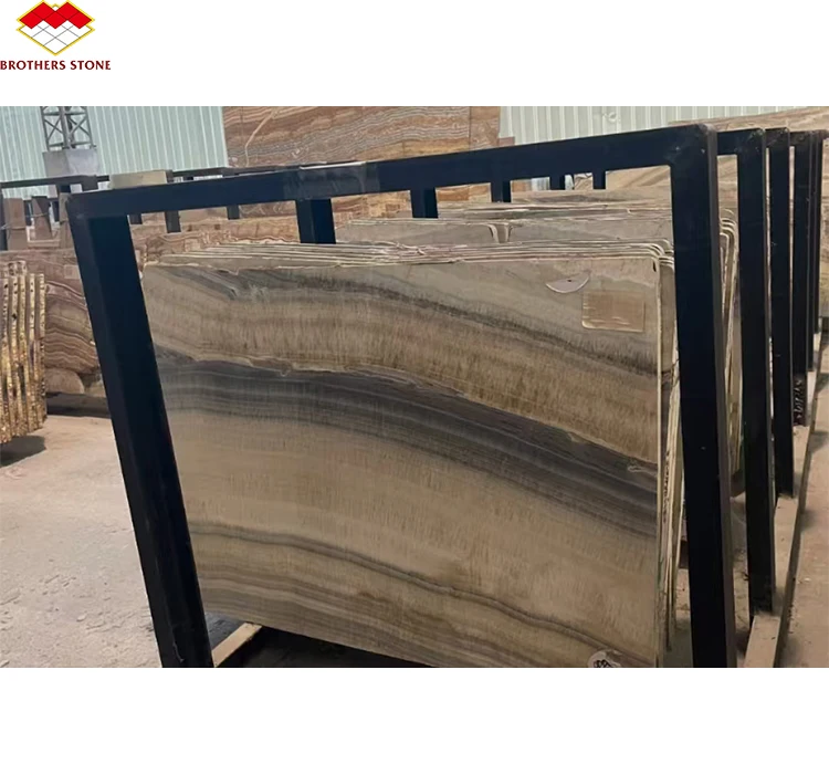 Chinese Natural Onyx Marble Stone High Quality Jade Stone for Vanity Basin with Sink and Wall Design