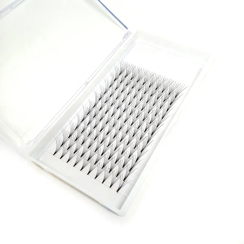 Оптовая продажа, готовые объемные ресницы, 3d 6d c curl, 0,07 готовые ресницы для наращивания, российские объемные ресницы, упаковка