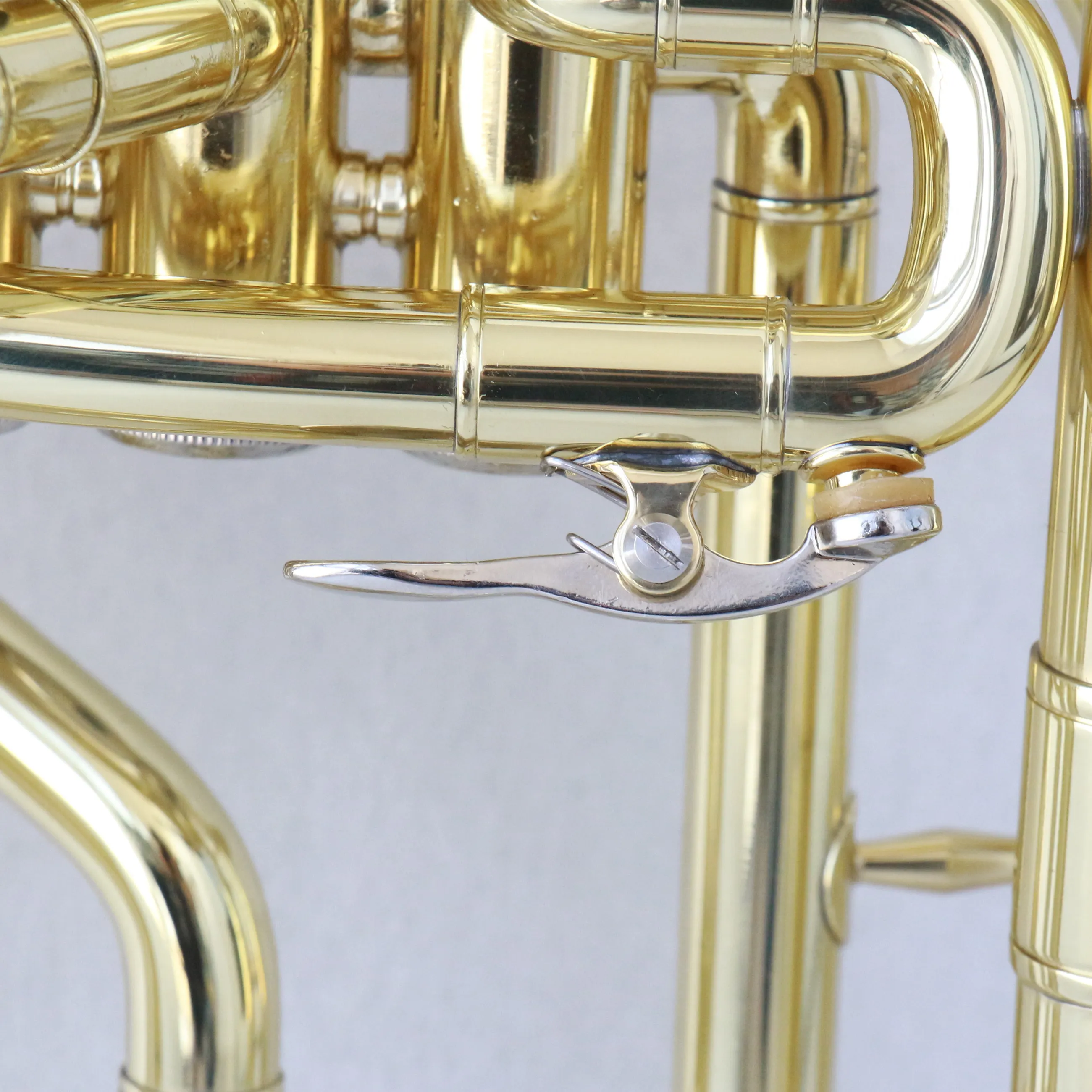 Musical instrument saxhorn chinese upgrade Eb tenor horn gold lacquered alto horn