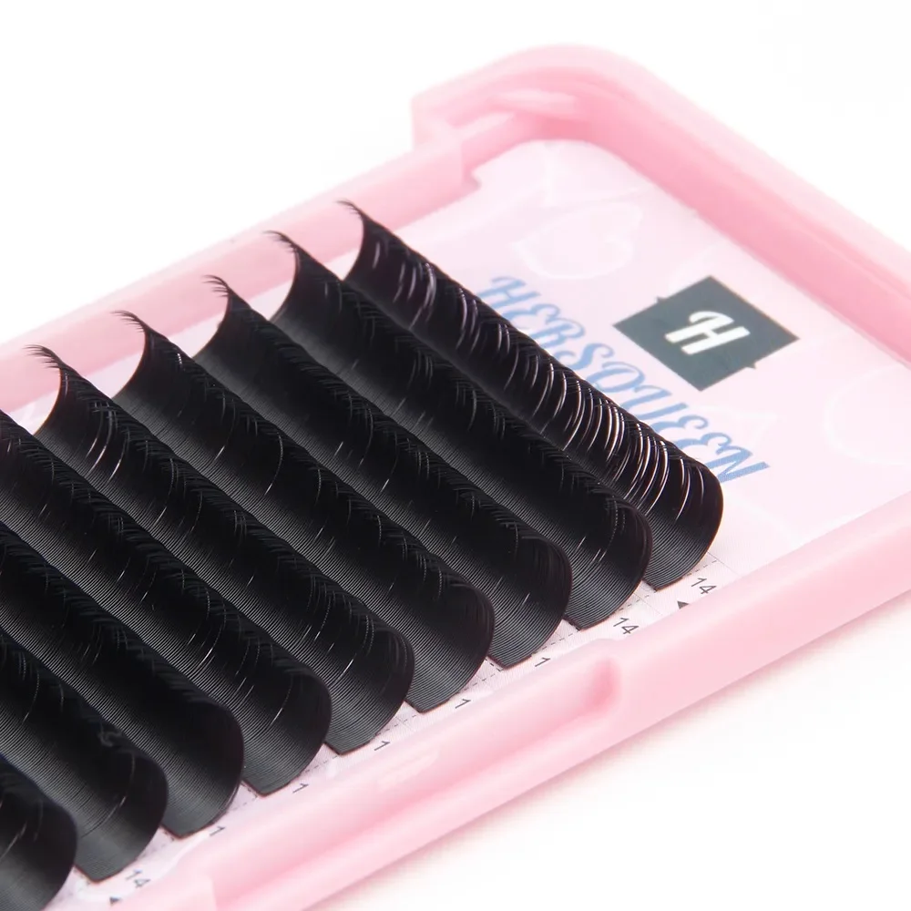 0.15 Classic Silk Soft Eyelash Extensions Individual Matte Black Lash Light Comfortable Lashing Single Natural Looking Eyelashes