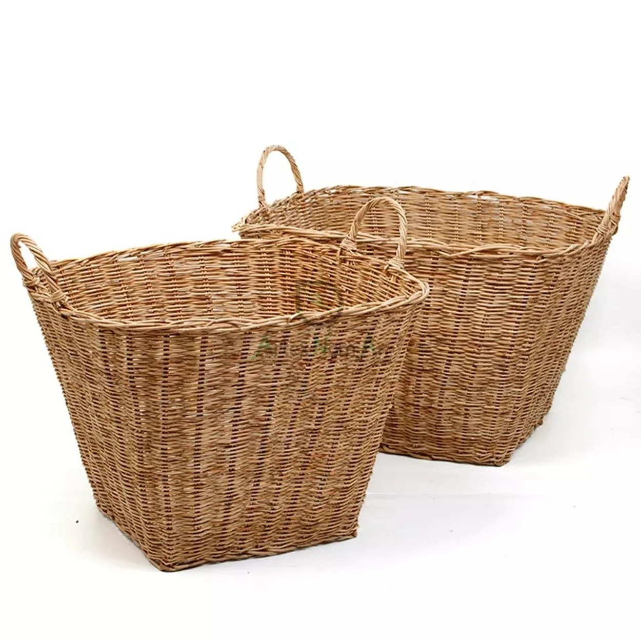 Wholesale Large Rattan wicker laundry basket/woven baskets large storage/home storage basket