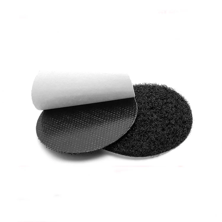 Custom Various Shapes Colors 3M Round Velcro Bulk Velcro Tape Self Adhesive Pair Velcro Dots