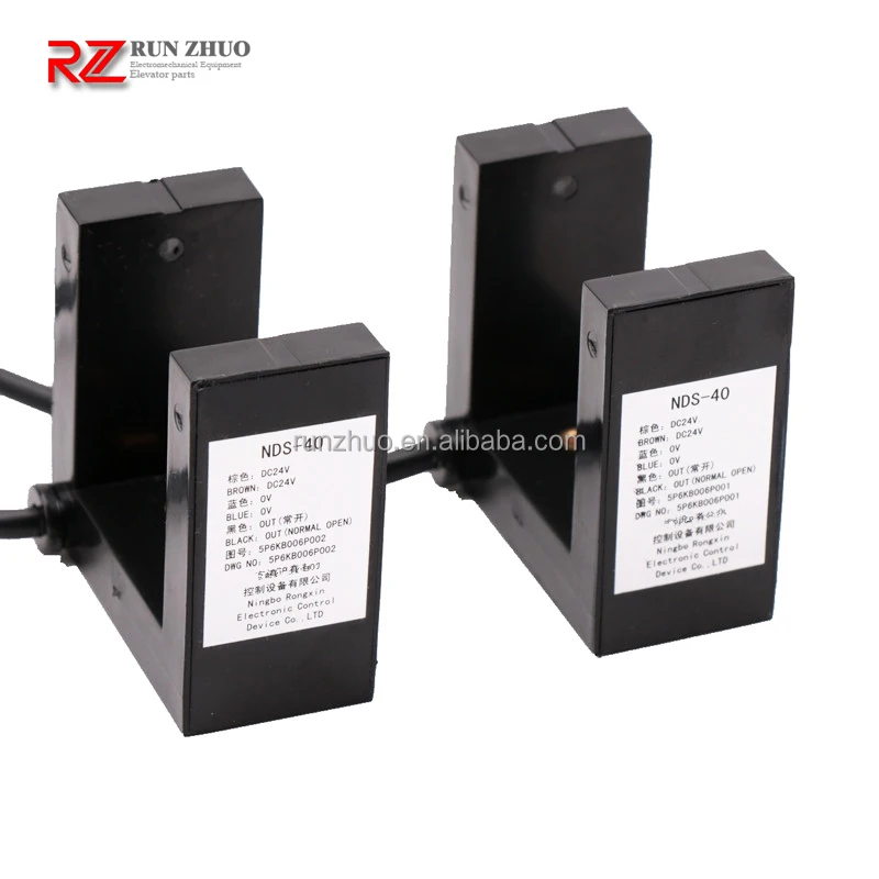 T*shiba Elevator Leveling Sensor NDS-40 Photoelectric Switch  5P6KB006P001 5P6KB006P002