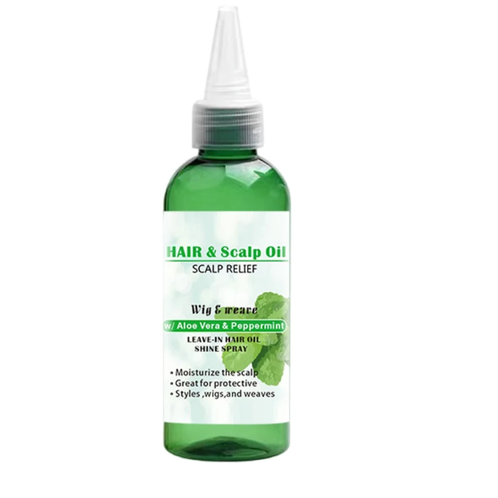 Private Label Natural Organic Biotin Keratin Anti Loss Regrowth Hair Treatment Scalp Care Products Hair Growth Oil Serum