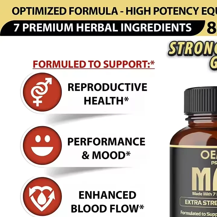 Пользовательские Private Label Maca корень капсулы