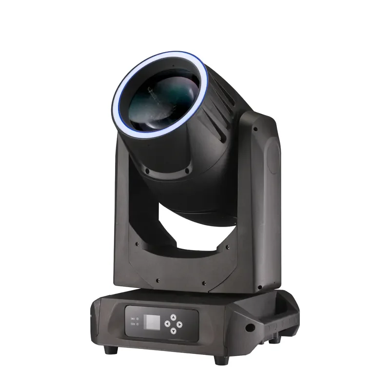 Waterproof Mini Beam 380W with led ring halo IP55 380w moving head outdoor stage light gobo and beam stage dj disco light price