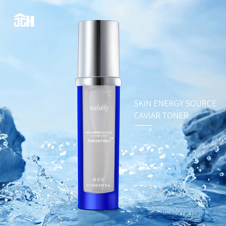China Wholesale Aulaily Skin Energy Source Caviar Toner Skin Care Rejuvenation Toner Brightening